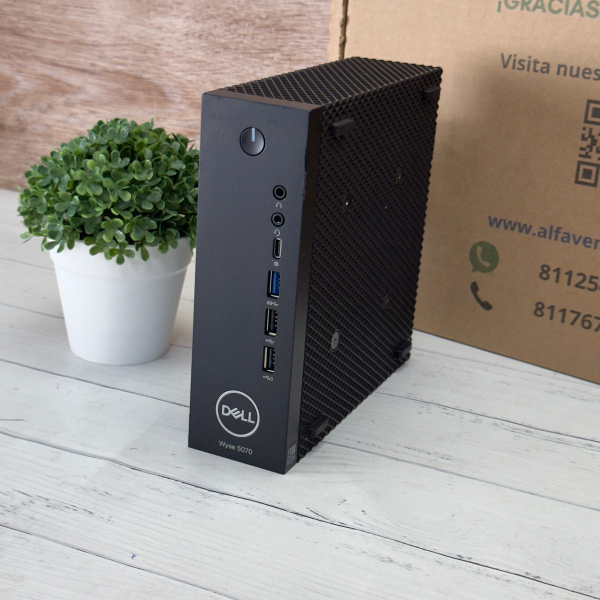 CPU Dell Wyse 5070 Extended Pentium SSD M.2. 256GB RAM 8GB Windows 10 Tarjeta gráfica 1GB
