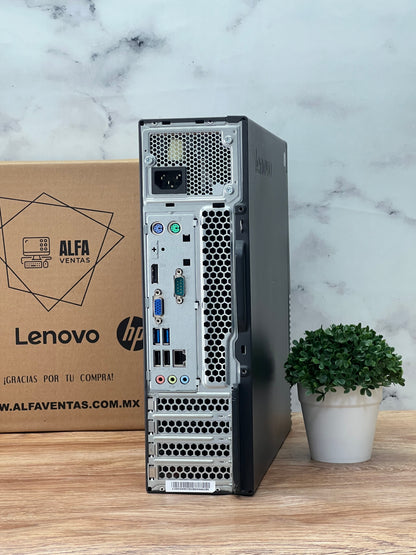 CPU Lenovo ThinkCentre SFF Core i5 4ta Gen | SSD 240GB | 8GB RAM | Windows 10 Pro