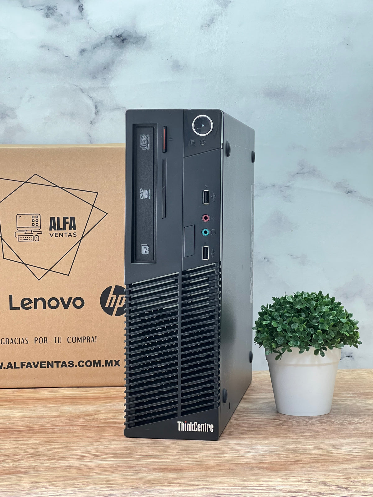 CPU Lenovo ThinkCentre SFF Core i5 4ta Gen | SSD 240GB | 8GB RAM | Windows 10 Pro