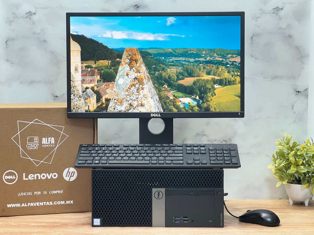 Computadora DELL Optiplex 5050 MT Core i5 7ma Gen SSD 512GB RAM 16GB DDR4 Windows 11 pro