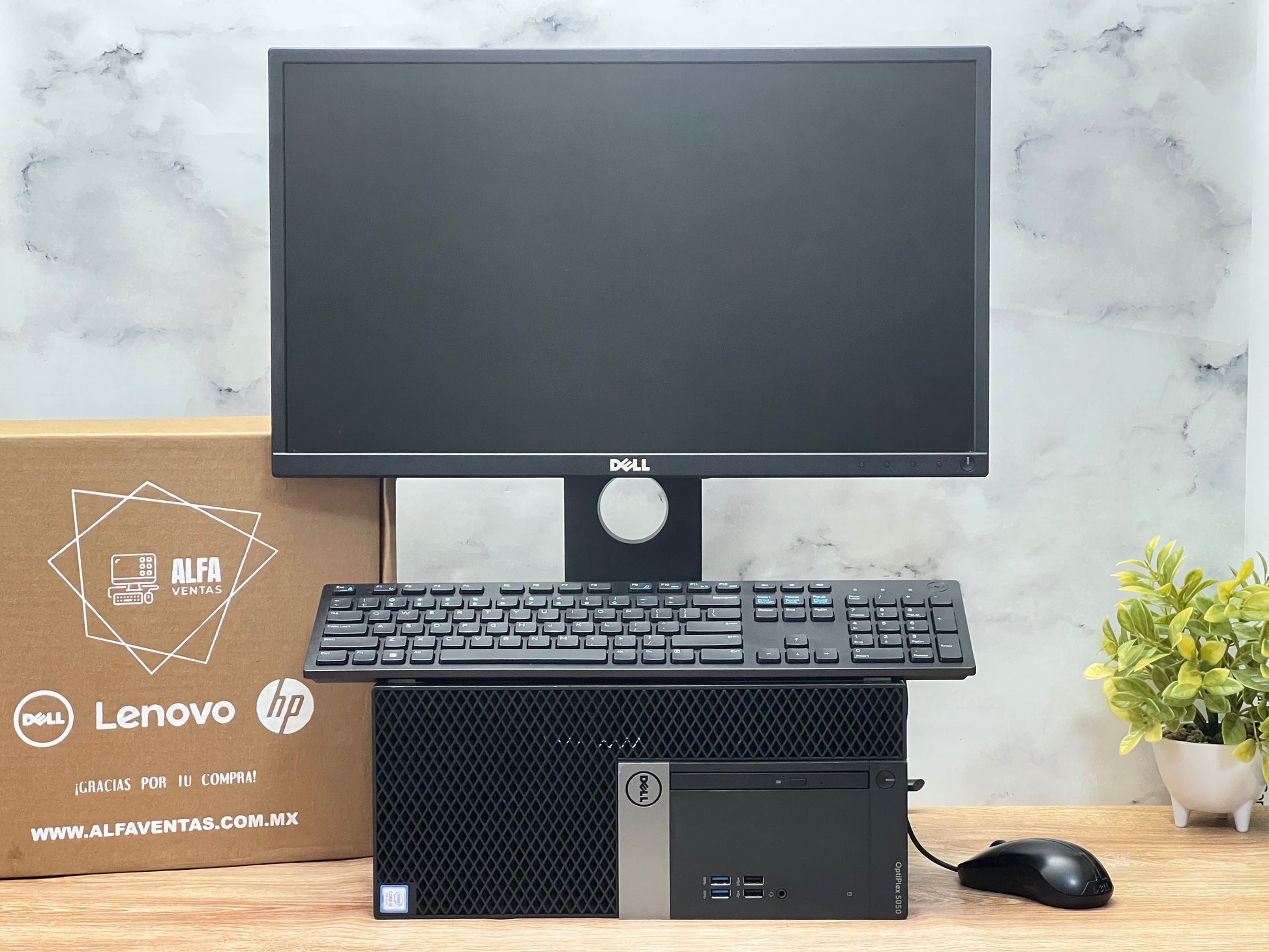 Computadora DELL Optiplex 5050 MT Core i5 7ma Gen SSD 512GB RAM 16GB DDR4 Windows 11 pro