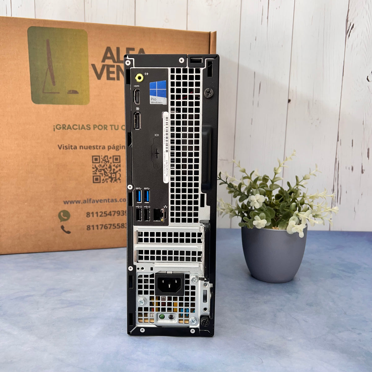 CPU Dell Optiplex 3040/ 3050 SFF Core i5 6ta Gen SSD 256GB RAM 8GB Windows HDMI
