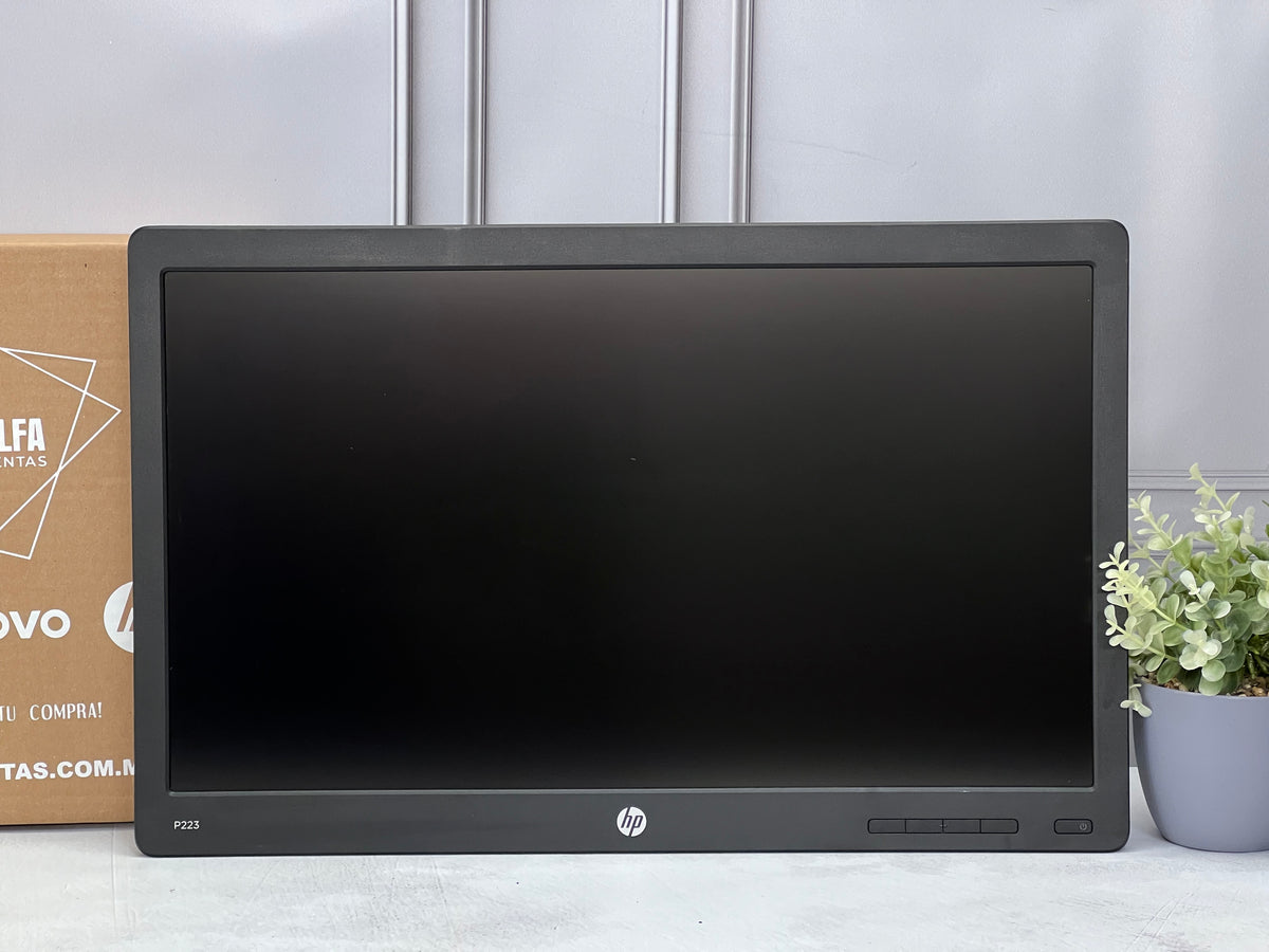 Monitor sin base para empotrar HP 22" P223 LED Full HD 1920x1080 VGA-DisplayPort CLASE B