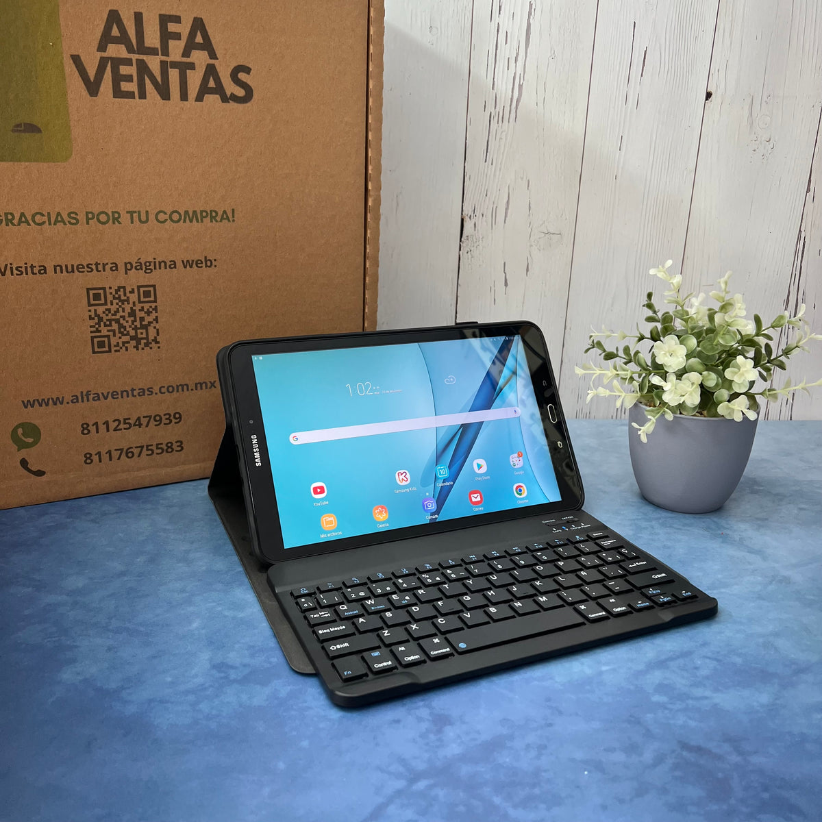 Tablet Samsung Galaxy Tab A SM-T580  10.1” 16GB 2GB RAM  WiFi + Case con Teclado