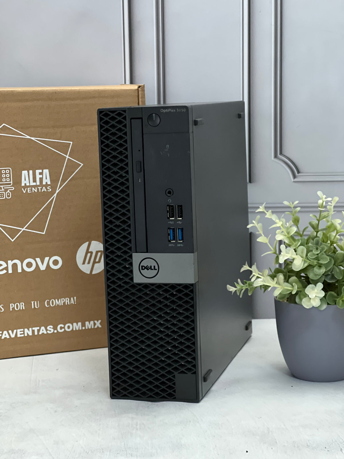 CPU Dell Optilex 5050 sff Core i7 7ma gen SSD 240gb RAM 16gb DDR4 Windows 10 Tarjeta Gráfica