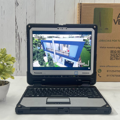 Laptop Panasonic Toughbook CF-33 Core i7 7ma Gen | 16GB RAM | SSD 480GB | 12” táctil | Uso rudo / industrial