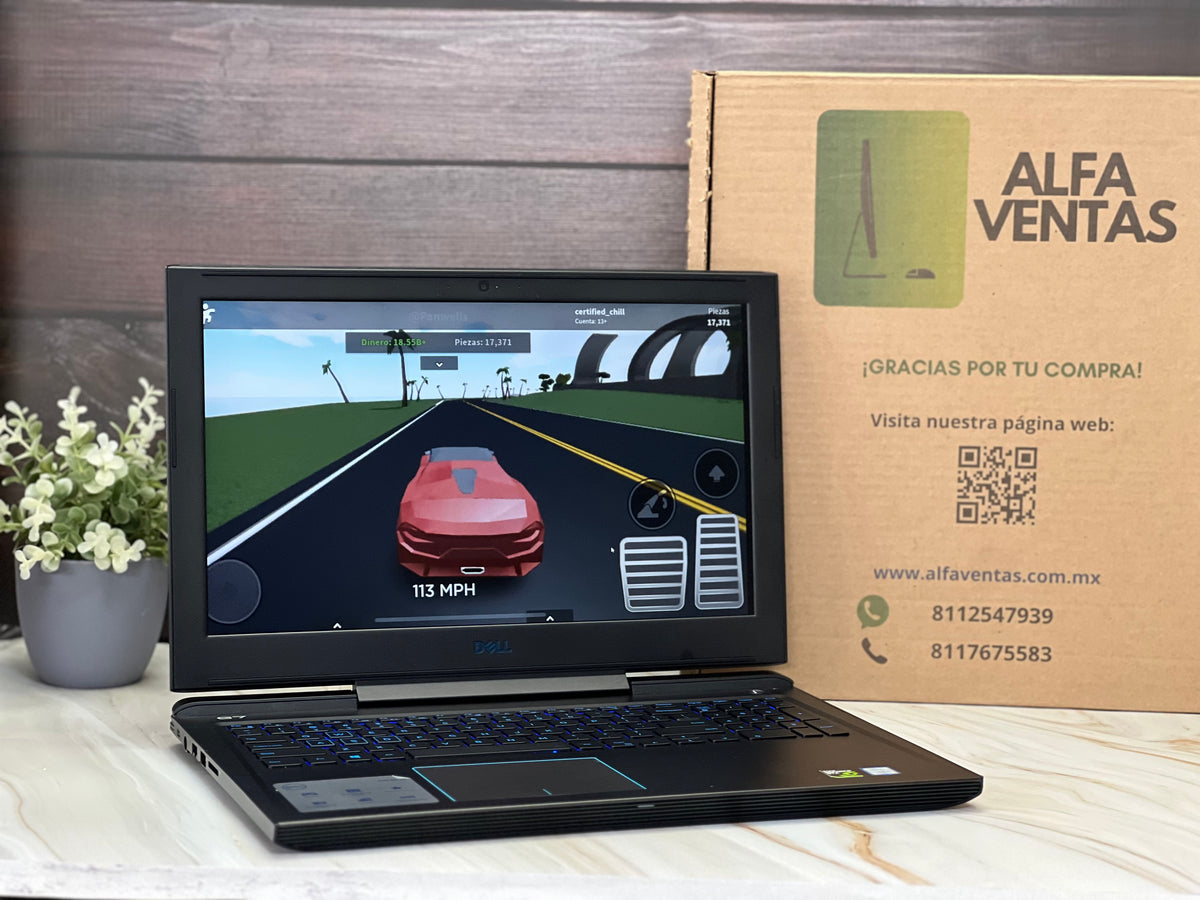 Laptop Dell G7 7588 Core i7 8va Gen  SSD 480GB 32GB RAM TARJETA GTX 1060 6GB CLASE B
