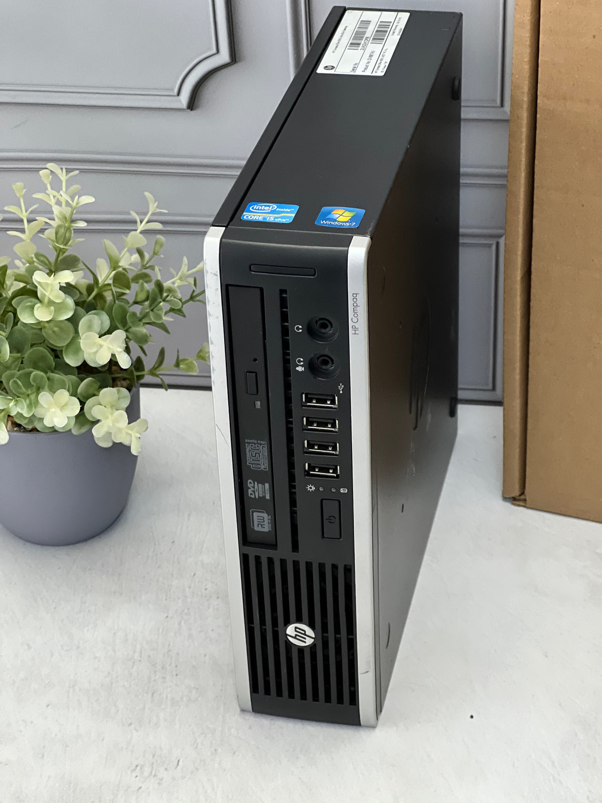 CPU Hp Compaq 8300 Elite usff Core i5 3ra SSD 256GB RAM 16GB WINDOWS 10/11