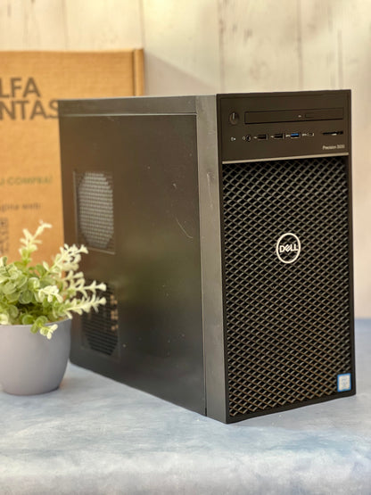 CPU Dell Precision Tower 3630 Core i7 8va Gen 32GB RAM SSD 512GB  TARJETA NVIDIA Quadro K620 2GB