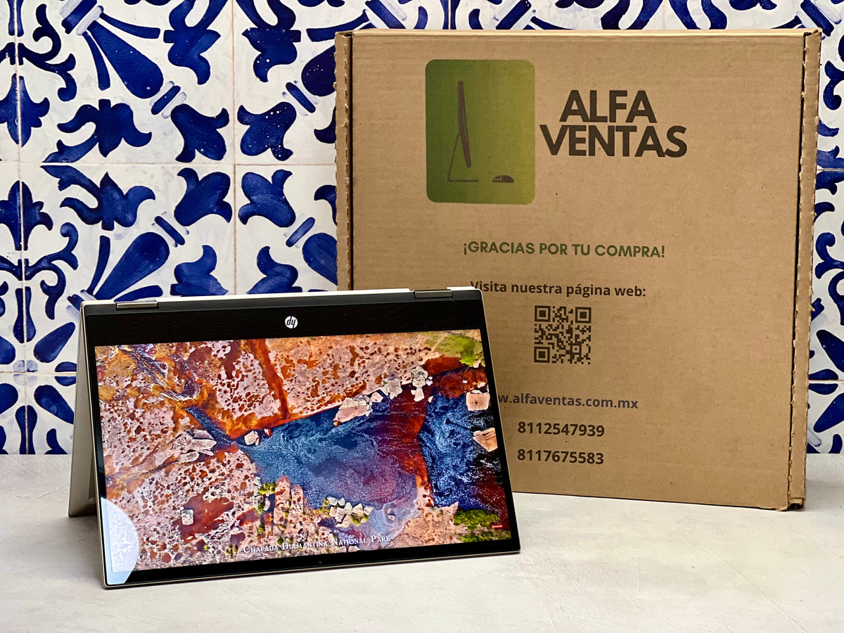 Laptop HP Pavilion x360 14" Convertible | Core i5 11va Gen | SSD 512GB | 8GB RAM | Pantalla Táctil 14" | Clase B