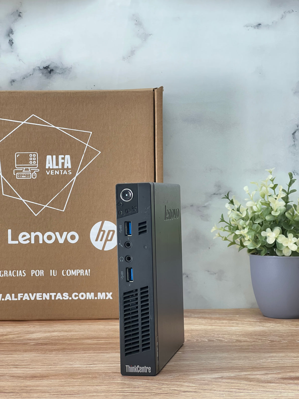 Micro CPU Lenovo Thinkcentre M72e Core i5 3ra Gen SSD 256GB RAM 8GB DDR3 Windows 10