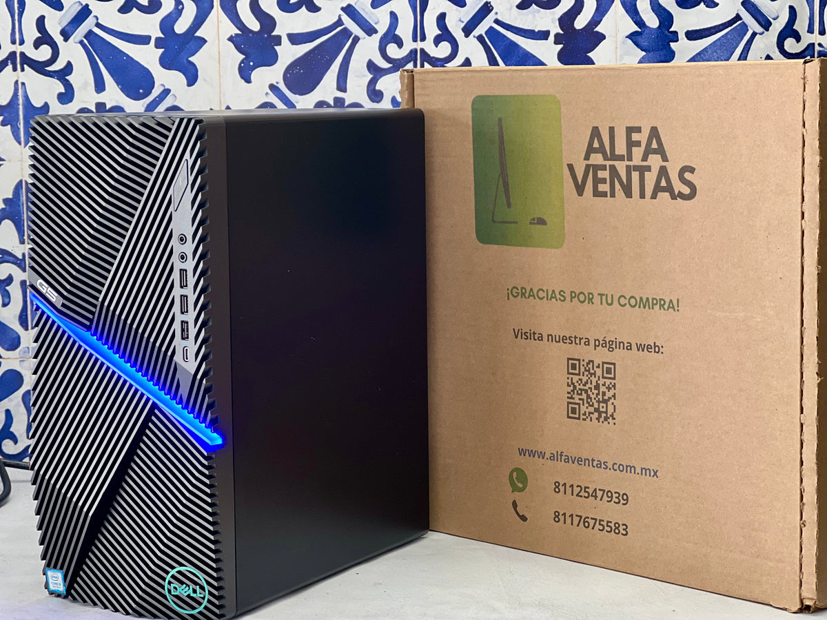 CPU GAMING Dell G5 5090 Core i5 9na Gen 16GB RAM SSD 256GB Tarjeta  NVIDIA GeForce  GTX 1660Ti 6GB