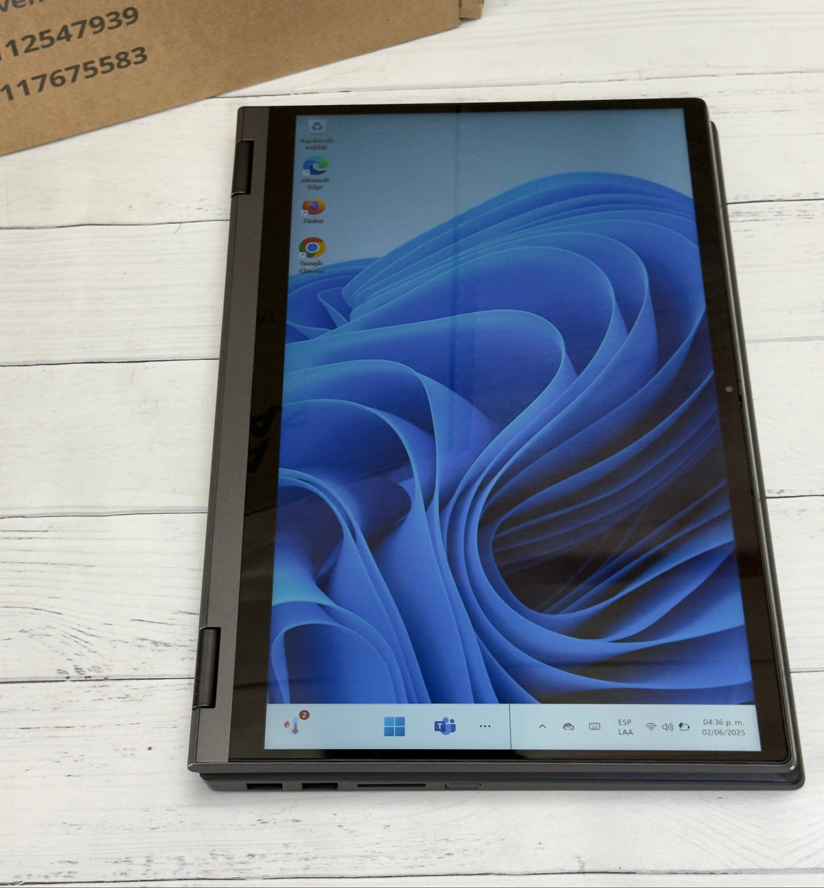 Laptop Lenovo IdeaPad Flex 5 | Ryzen 5 4500U | SSD 256GB | 16GB RAM | Pantalla Táctil 2 en 1 | Windows 11