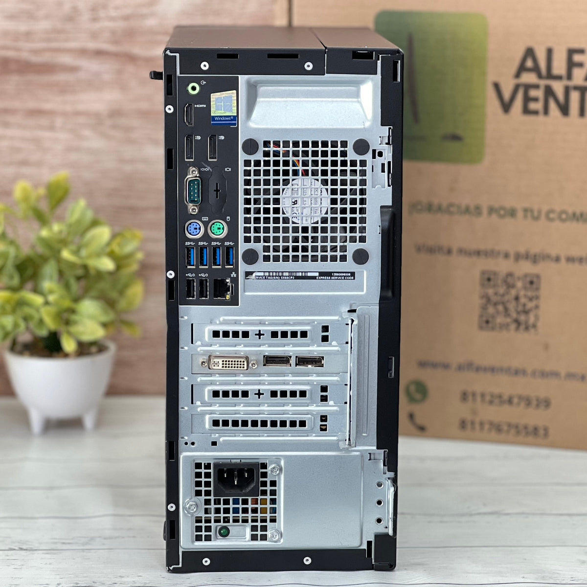 CPU Dell OptiPlex 5050 Tower Core i5 7ma gen 16GB RAM SSD M.2. 1TB  Tarjeta gráfica Quadro K2000 2GB