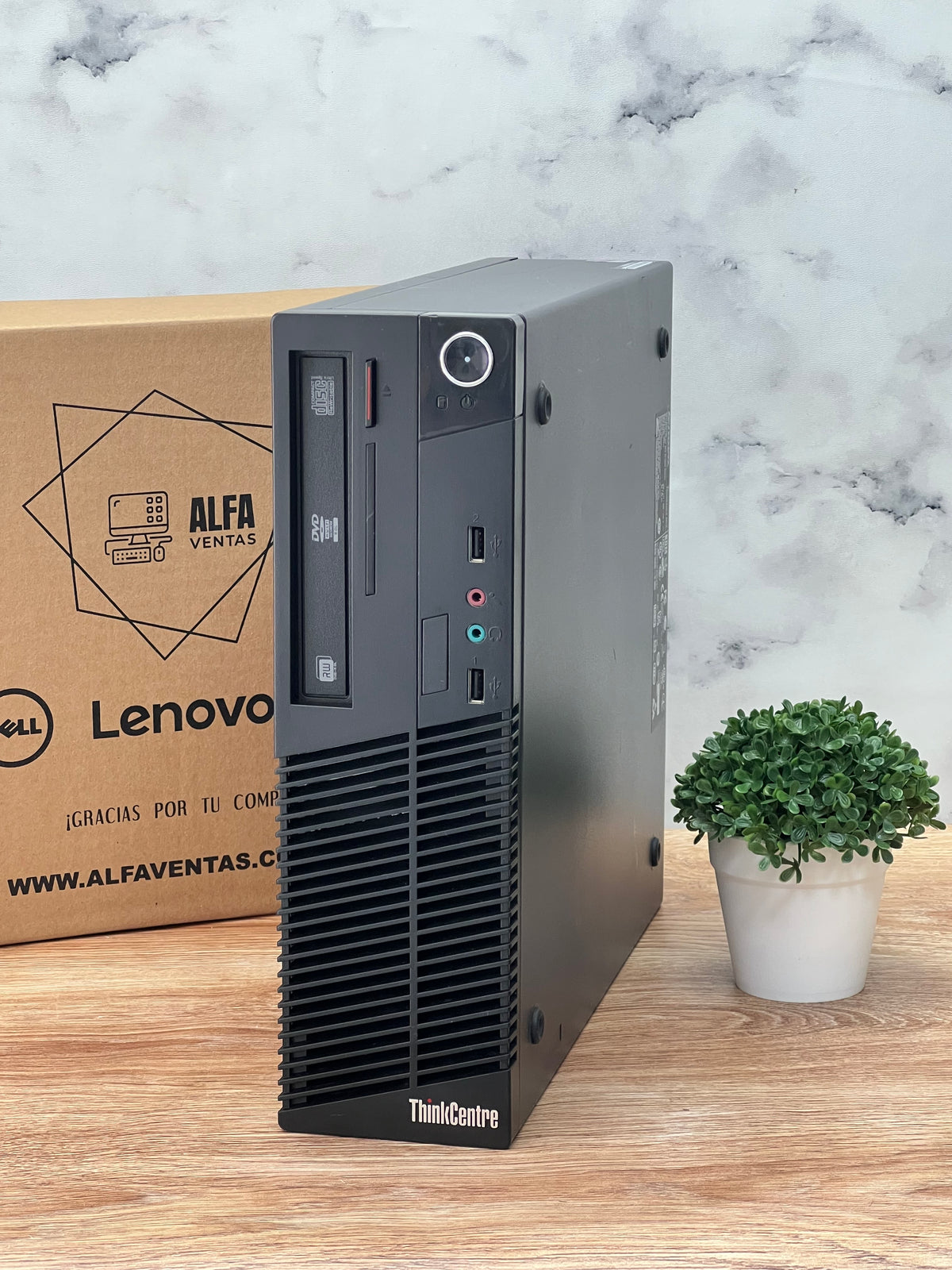 CPU Lenovo ThinkCentre SFF Core i5 4ta Gen | SSD 240GB | 8GB RAM | Windows 10 Pro