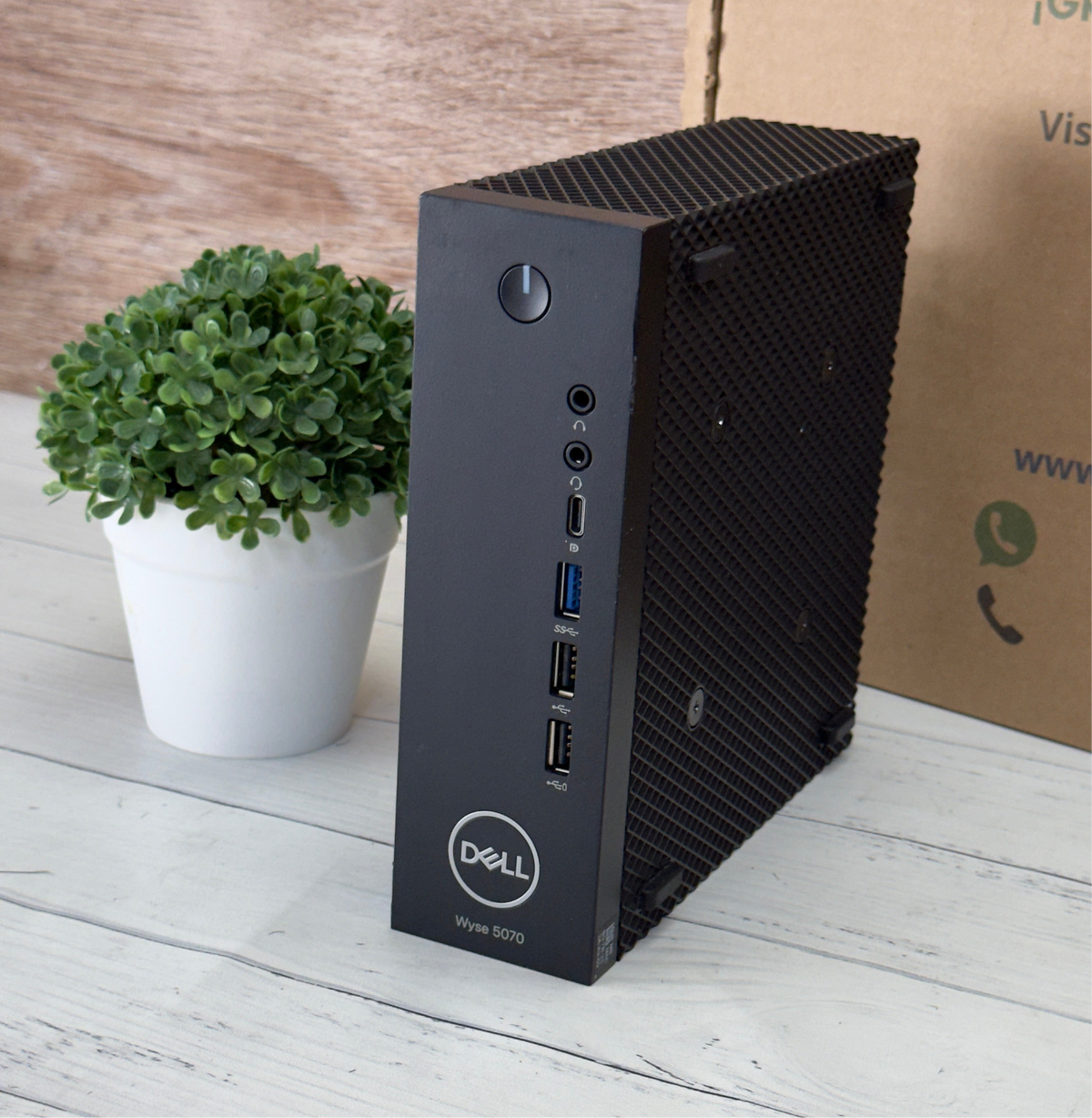 CPU Dell Wyse 5070 Extended Pentium SSD M.2. 256GB RAM 8GB Windows 10 Tarjeta gráfica 1GB