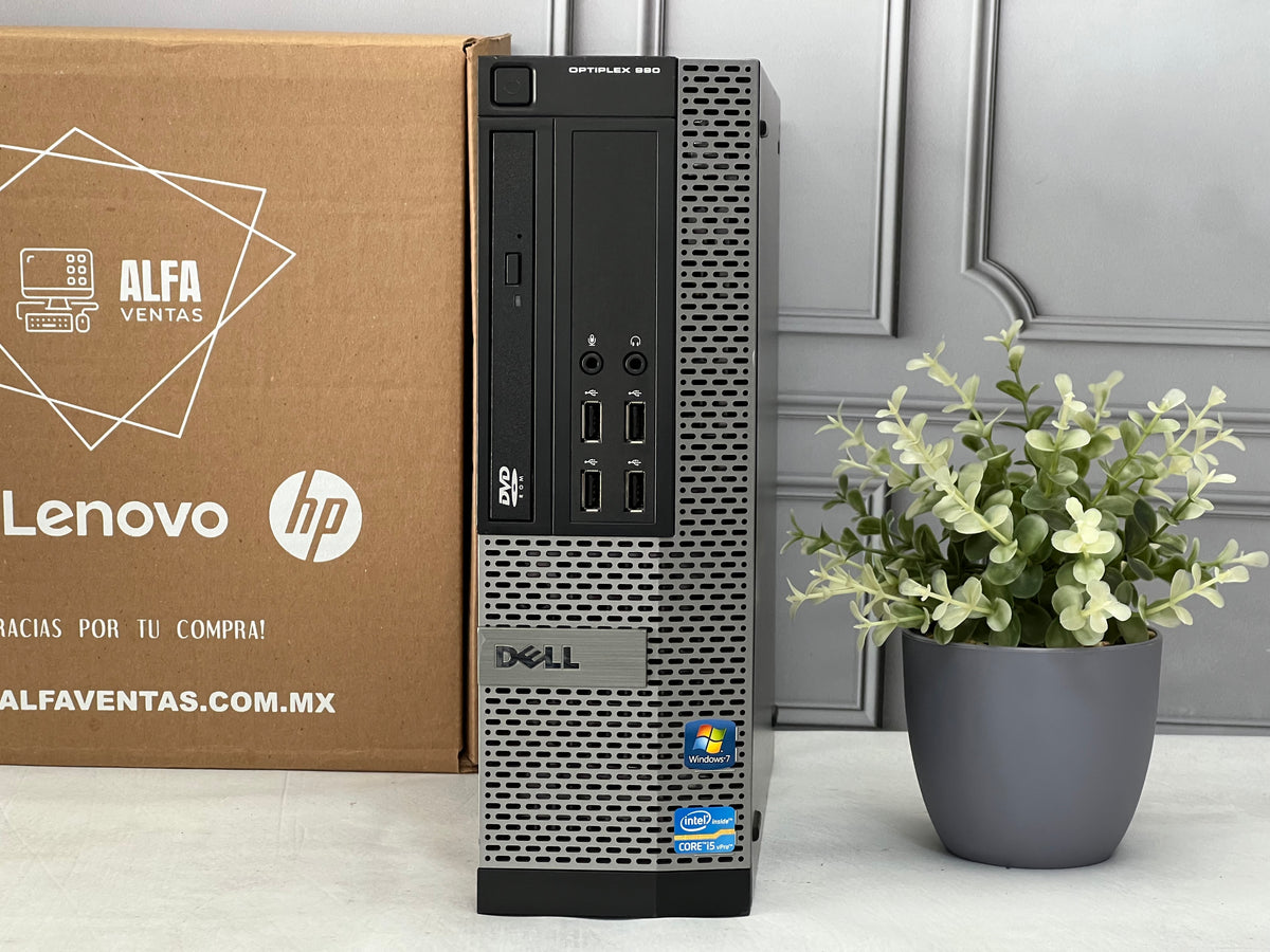 CPU Dell Optiplex 990/390 SFF Core i5 2da Gen SSD 240 gb RAM 16gb Windows 10