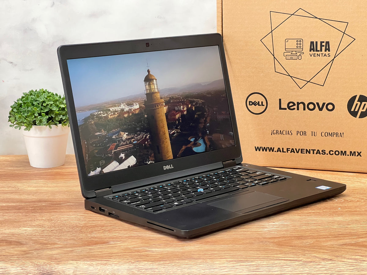 Laptop Dell Latitude 5480 Core i7 6ta gen SSD 256GB 16GB RAM Pantalla 14 " Tarjeta GEFORCE 2GB