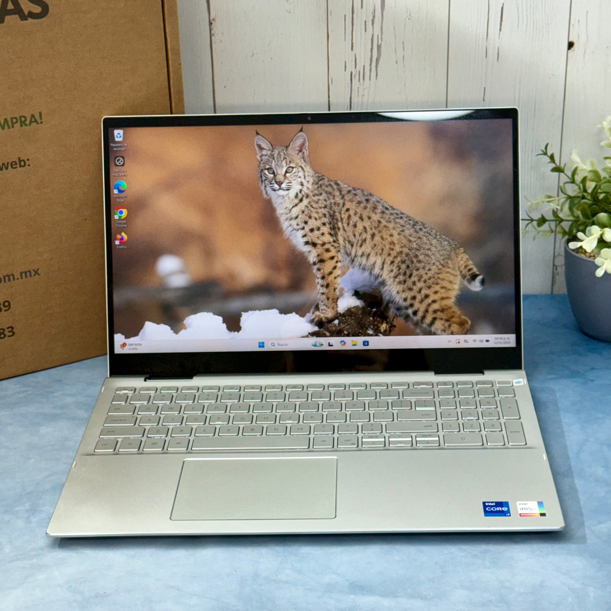 Laptop Dell Inspiron 7506 2 in 1 Core i7 11va GEN SSD 512gb 16GB RAM Pantalla tactil 15.6"
