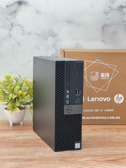 CPU DELL Optiplex 7050 SFF Core i7 7ma Gen SSD 256GB RAM 16GB DDR4 W10, Tarjeta de video 2GB