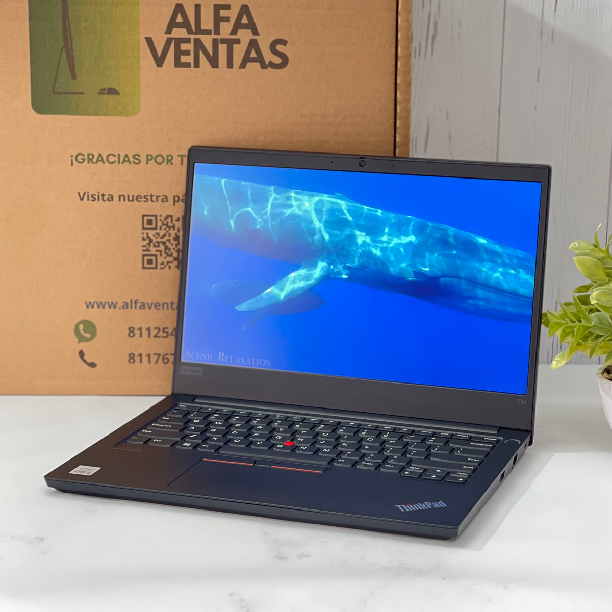 Laptop Lenovo ThinkPad E14 | Core i5 10ma Gen | SSD 240GB | 16GB RAM | Pantalla 14” | Windows 11