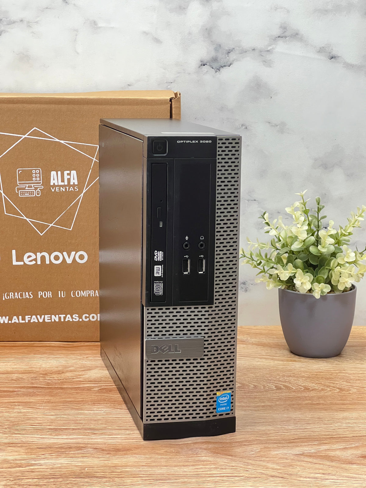 CPU Dell OptiPlex 3020 / 9020 SFF | Core i7 4ta Gen | 16GB RAM | SSD 240GB | Windows 10 / 11