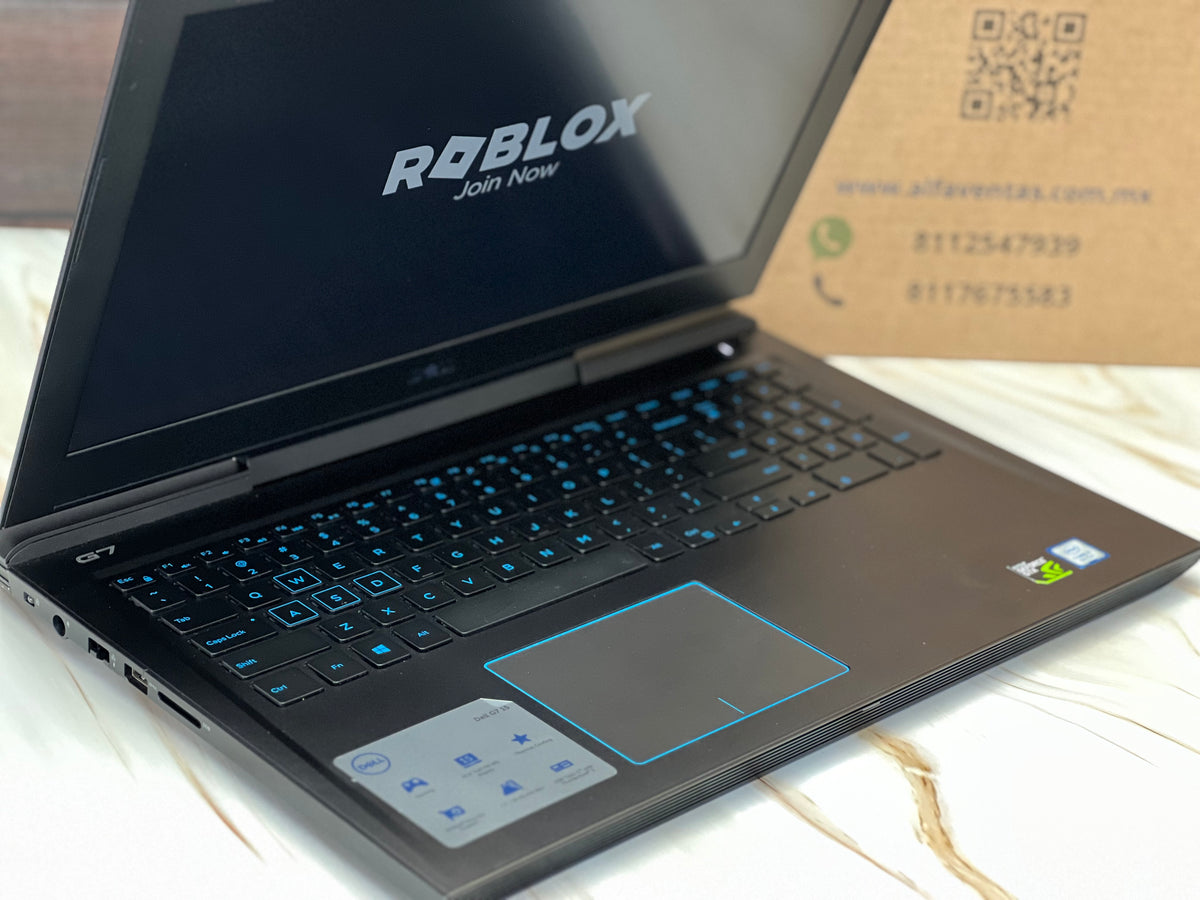 Laptop Dell G7 7588 Core i7 8va Gen  SSD 480GB 32GB RAM TARJETA GTX 1060 6GB CLASE B