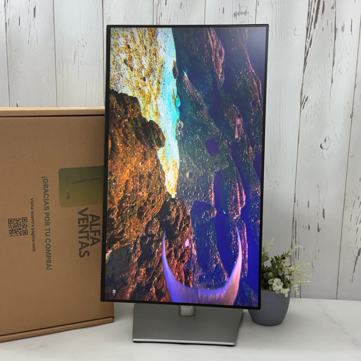 Monitor Dell UltraSharp U2422H | 23.8" | Full HD 1920x1080 | IPS | HDMI | DisplayPort | USB Hub | 60Hz CLASE B