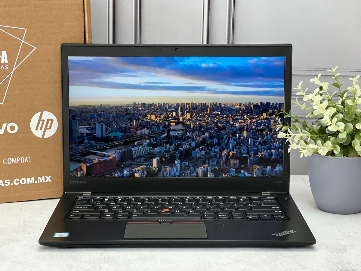 Laptop Lenovo T470s Core i5 6ta gen SSD 256GB RAM 20GB DDR4 Pantalla 14" Clase B
