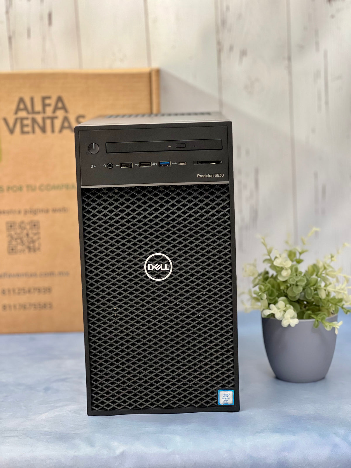 CPU Dell Precision Tower 3630 Core i7 8va Gen 32GB RAM SSD 512GB  TARJETA NVIDIA Quadro K620 2GB