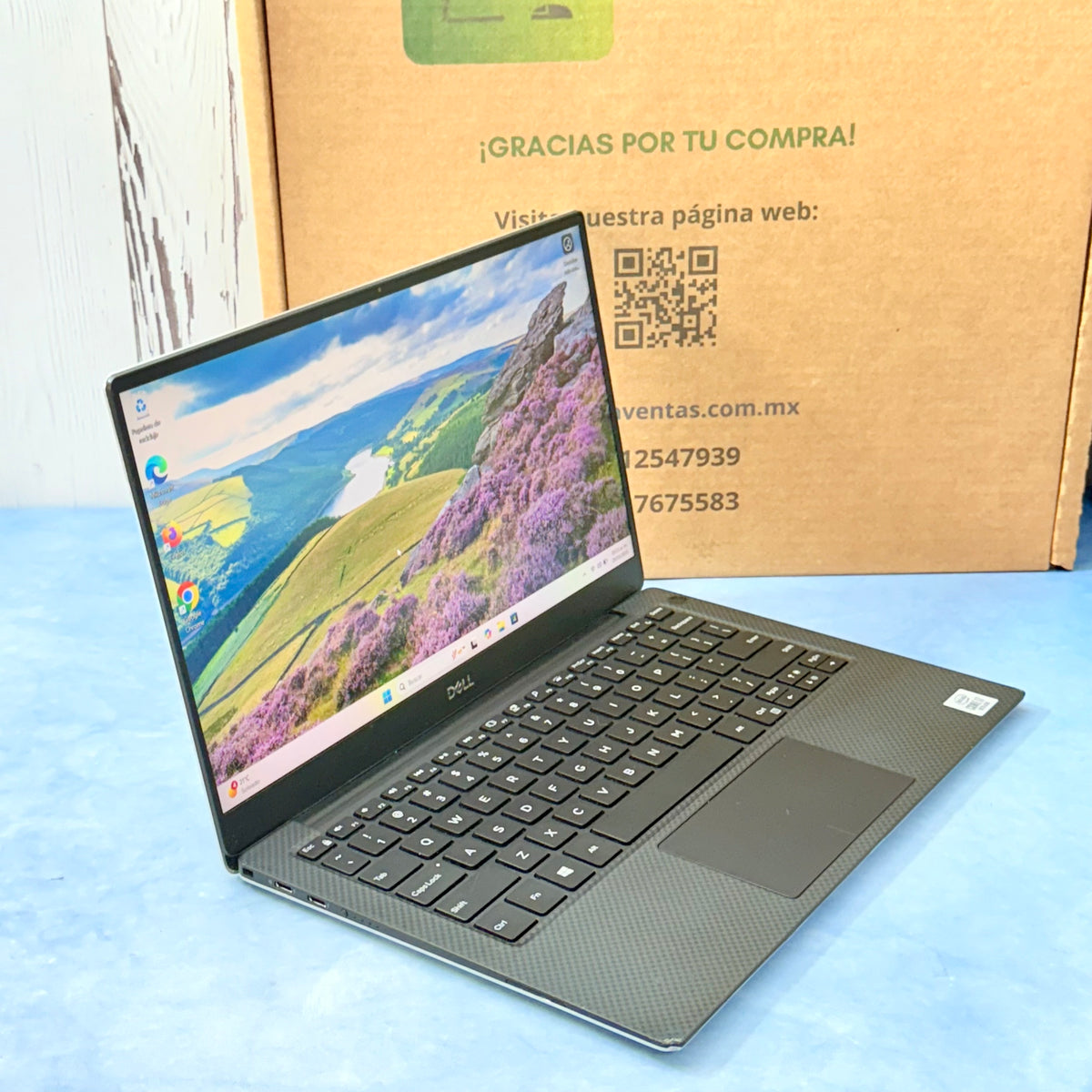 Laptop Dell XPS 13 7390 Core i7 10ma Gen 8GB RAM SSD 512GB Pantalla 13.4” Windows 11 CLASE B