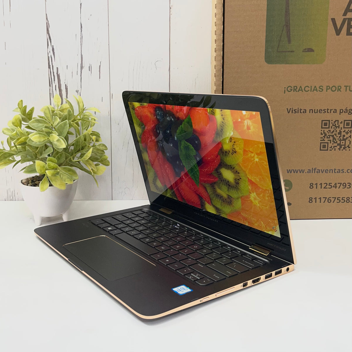 Laptop HP Spectre x360 Core i7 6ta Gen | 16GB RAM | SSD 512GB | Pantalla táctil |  Convertible