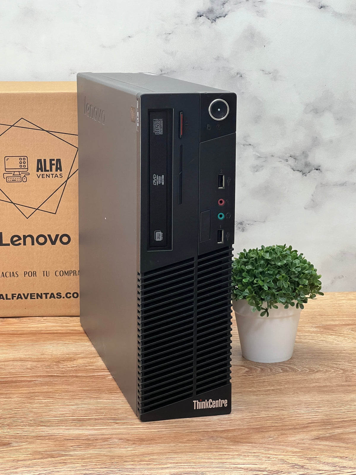 CPU Lenovo ThinkCentre SFF Core i5 4ta Gen | SSD 240GB | 8GB RAM | Windows 10 Pro