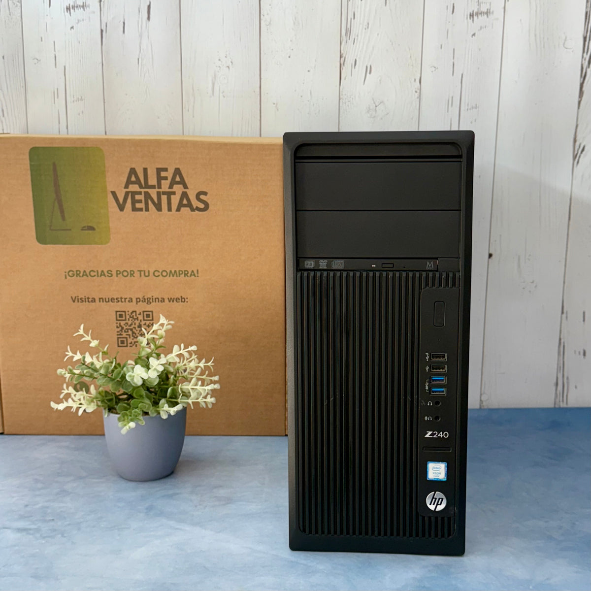 Workstation HP Z240 Tower Core i7 7maGen 32GB RAM SSD 512GB + HDD 1TB  Tarjeta NVIDIA Quadro K420 2GB