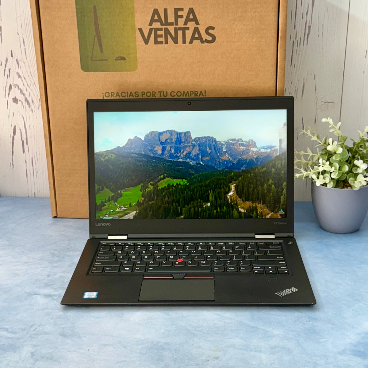 Laptop Lenovo ThinkPad X1 Carbon Core i5 8va Gen 8GB RAM  SSD 480GB  Pantalla 14”