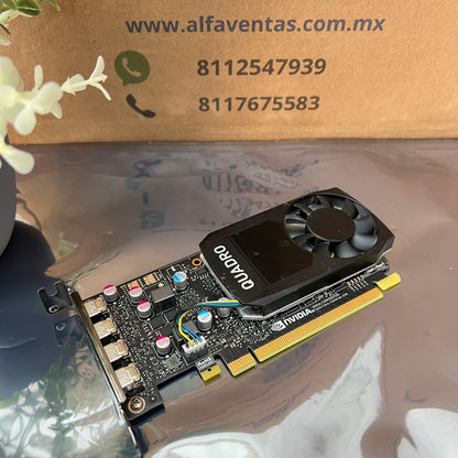 Tarjeta Gráfica NVIDIA Quadro P620 – 2GB GDDR5 | Bajo Perfil | Profesional