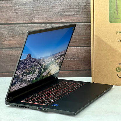 Laptop Maingear Gaming Core i7 11va Gen SSD 1TB | 32GB RAM | Tarjeta NVIDIA RTX 3080 16GB | Pantalla 17.3”