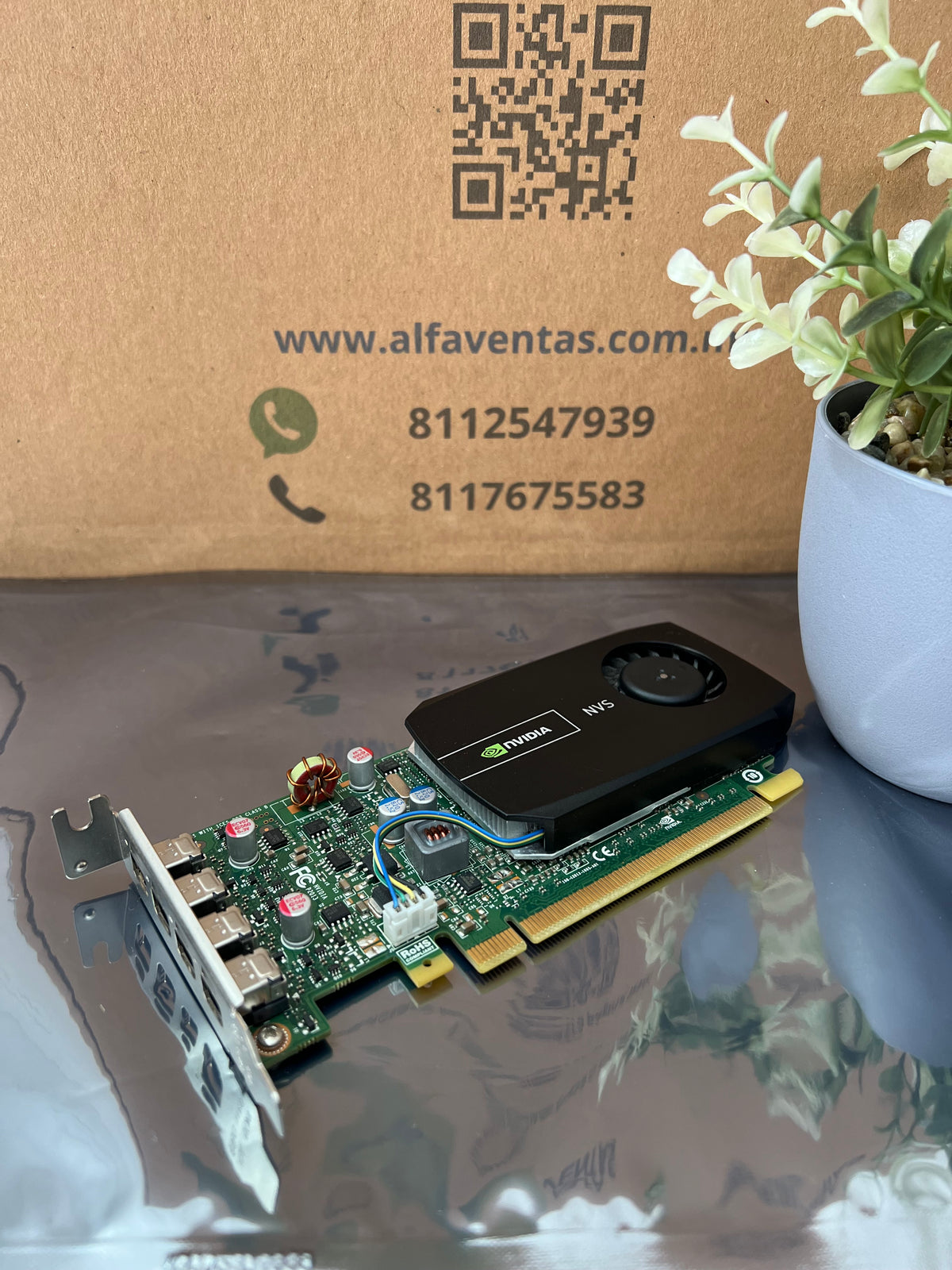 Tarjeta Gráfica NVIDIA NVS 510 – 2GB GDDR3 | Profesional Multi-Monitor