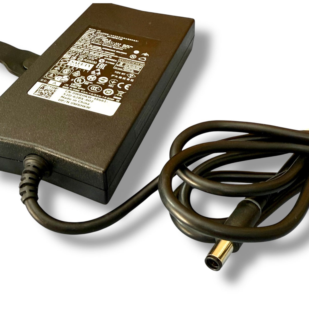 Cargador Original Dell 130W  19.5V 6.7A  Pin Central Modelo LA130PM121 (de uso)