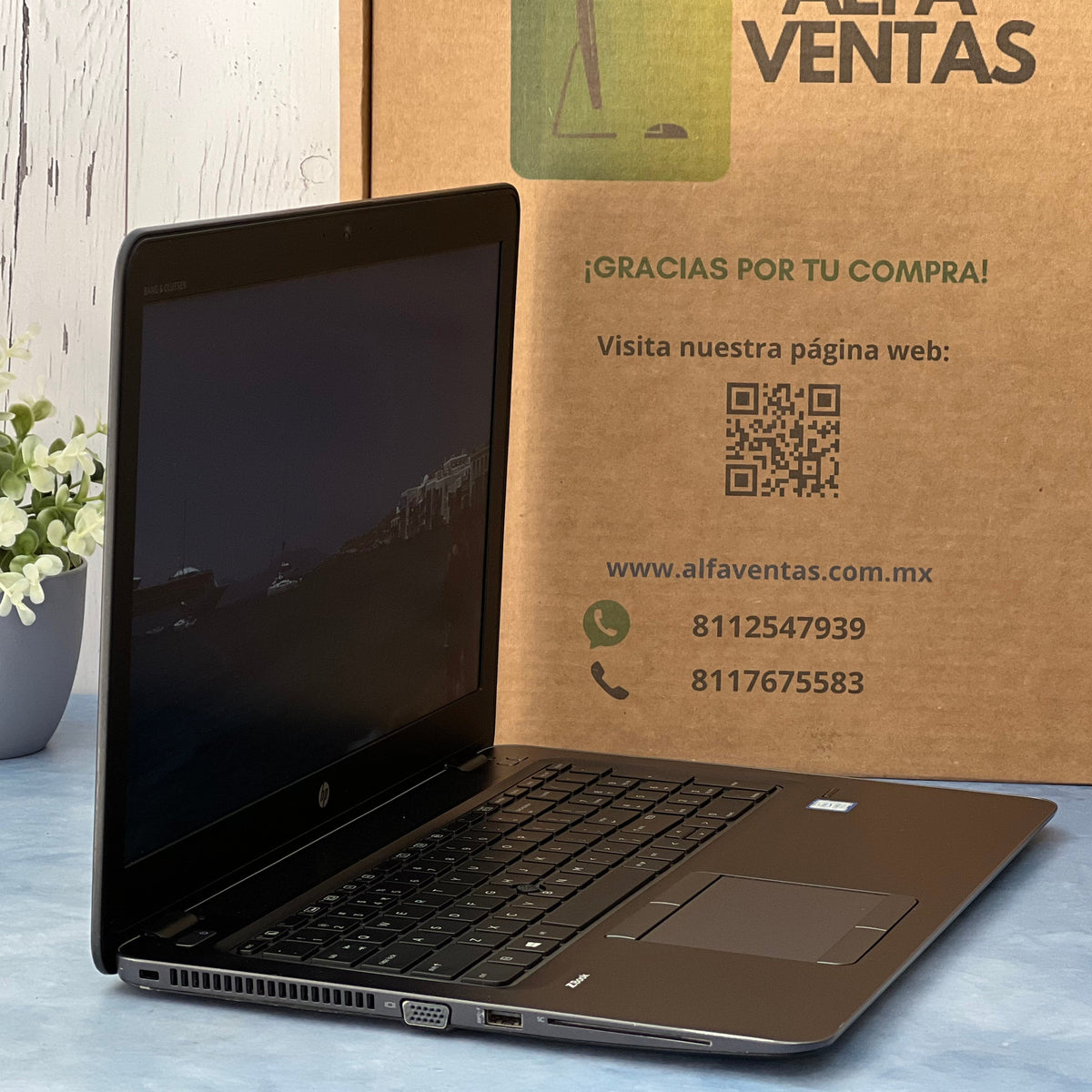 Laptop HP ZBook 15U G4  Core i7 7ma Gen 16GB RAM SSD 256GB  Tarjeta AMD FirePro  2GB CLASE B