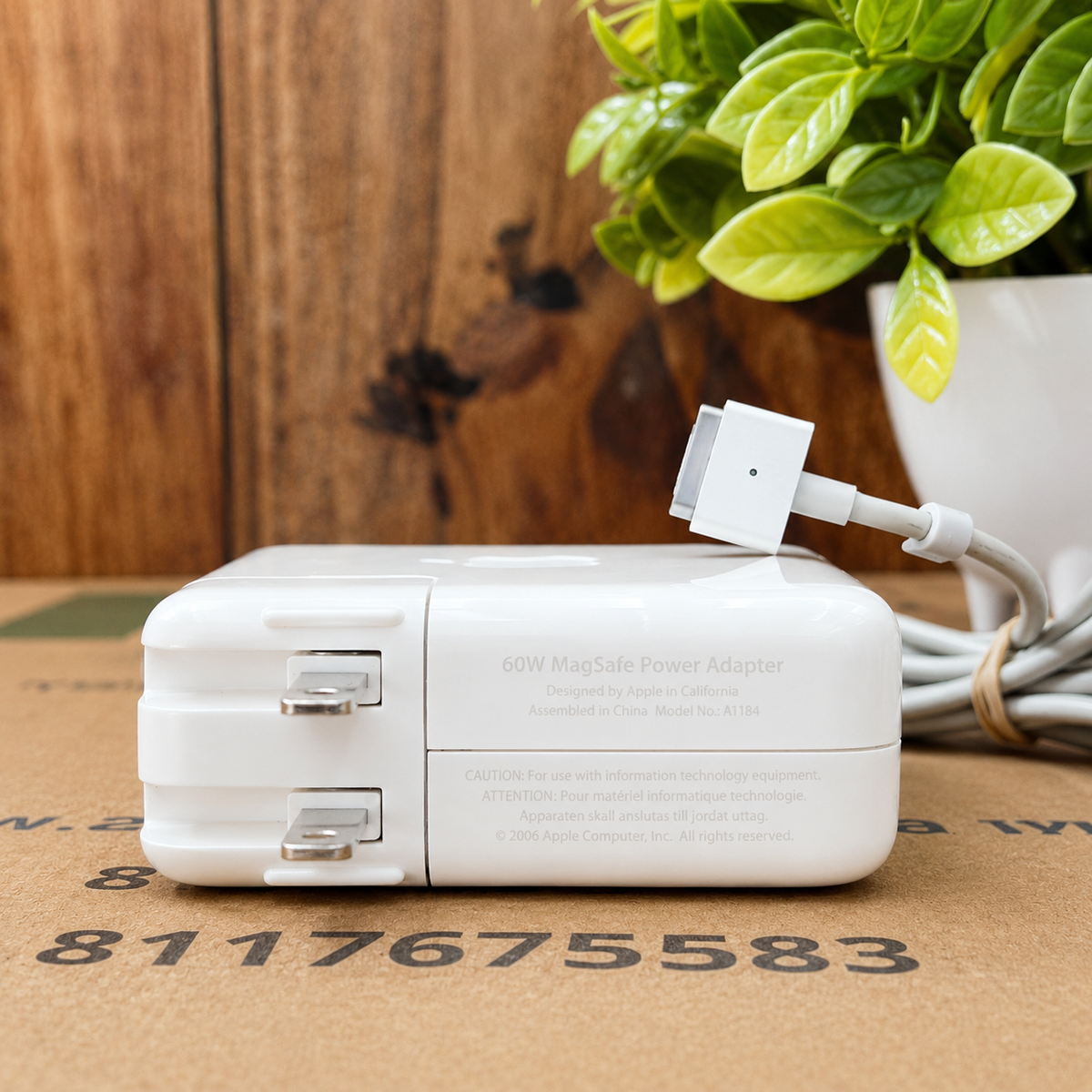 Cargador Apple Original para MacBook  | Modelo A1184 | MagSafe | 60W