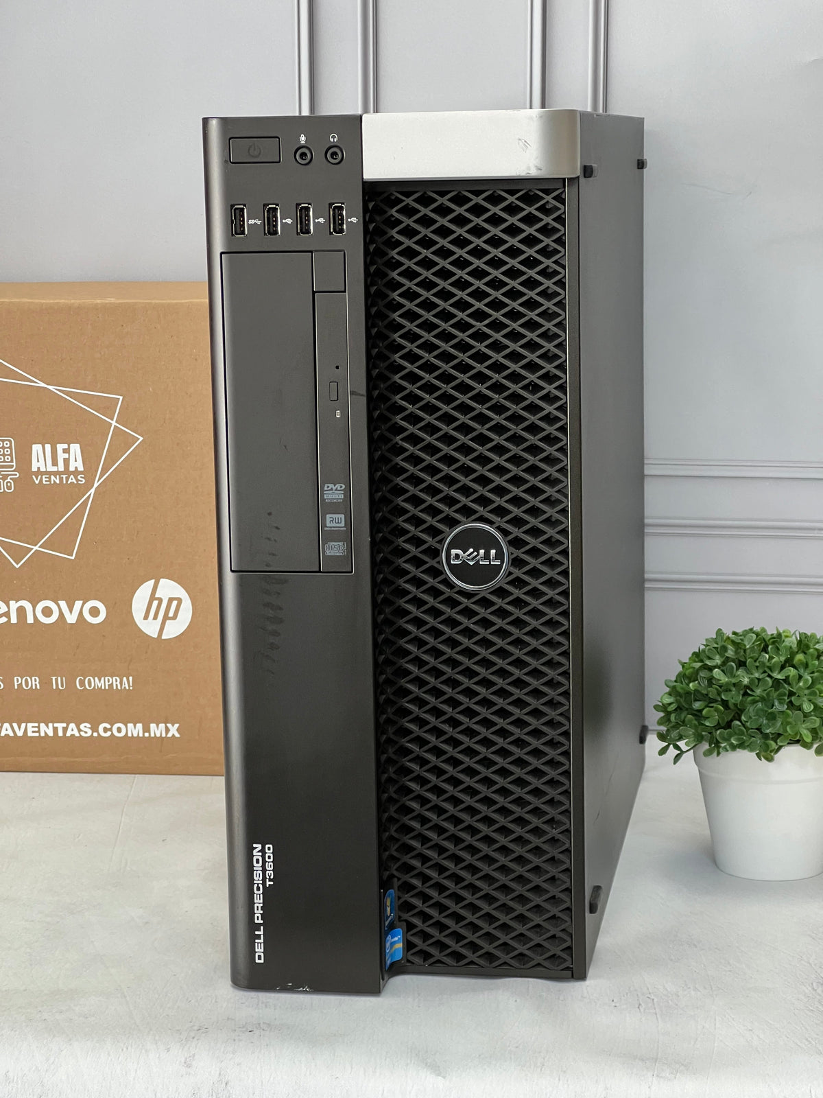Workstation DELL Precision TOWER T3600 Xeon E5 SSD 1.6TB RAM 16GB Tarjeta GEFORCE GT 730 2GB
