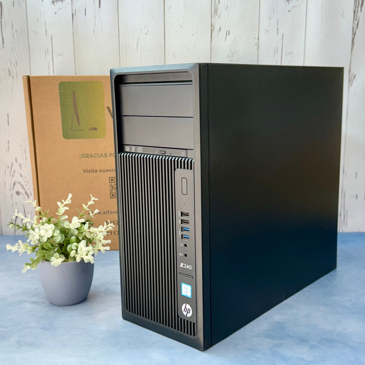 Workstation HP Z240 Tower Core i7 7maGen 32GB RAM SSD 512GB + HDD 1TB  Tarjeta NVIDIA Quadro K420 2GB