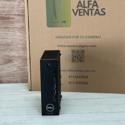 CPU Dell Wyse 5070 Extended Pentium SSD M.2. 256GB RAM 8GB Windows 10 Tarjeta gráfica 1GB