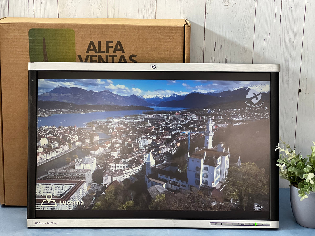 Monitor sin base HP Compaq LA2205wg 22” LED VGA / DVI / DisplayPort Clase B