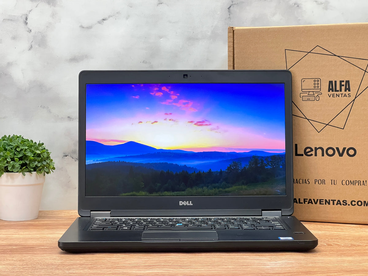 Laptop Dell Latitude 5480 Core i7 6ta gen SSD 256GB 16GB RAM Pantalla 14 " Tarjeta GEFORCE 2GB