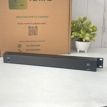 Inyector PoE Texas GPOE-12AB-48V 120W | Gigabit | 12 Puertos PoE | 48V | 120W