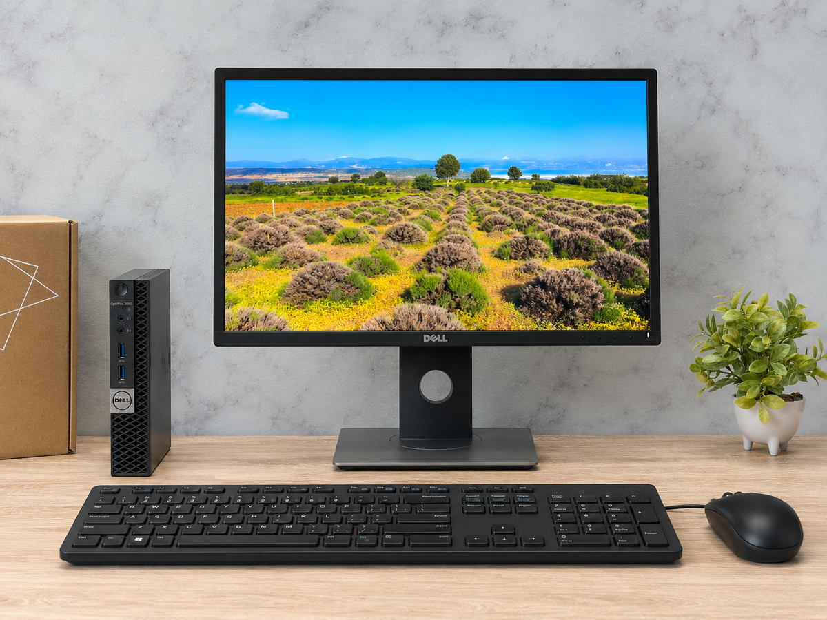 Computadora Dell OptiPlex 3050 micro | Core i5 6ta Gen | 8GB RAM | SSD 256GB | Monitor Dell 22"