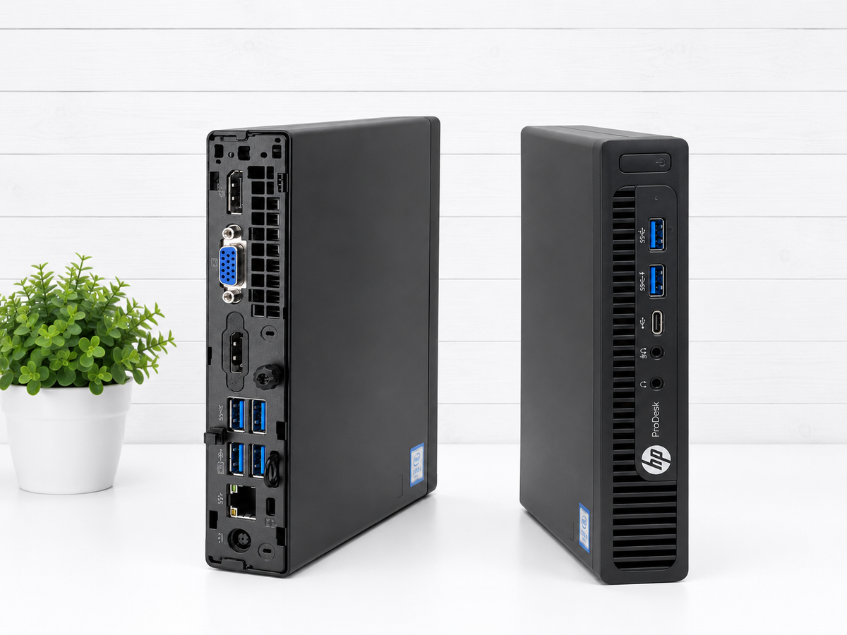 Micro CPU HP ProDesk 600 / 800 G2 Mini | Core i7 6ta Gen | 16GB RAM DDR4 | SSD 240GB | Windows 10 / 11