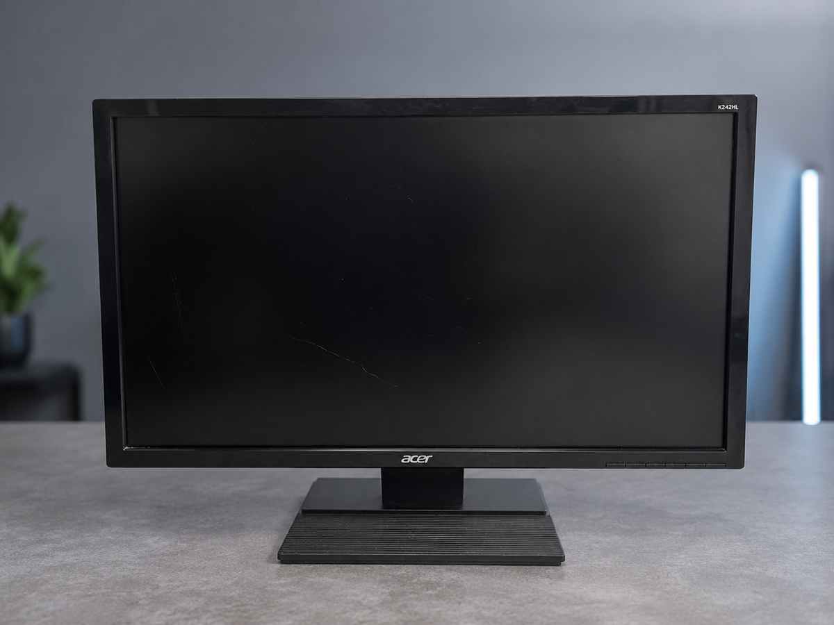 Monitor Acer K242HL | 24" | Full HD 1920x1080 | LED | VGA | DVI | 60Hz | Clase B